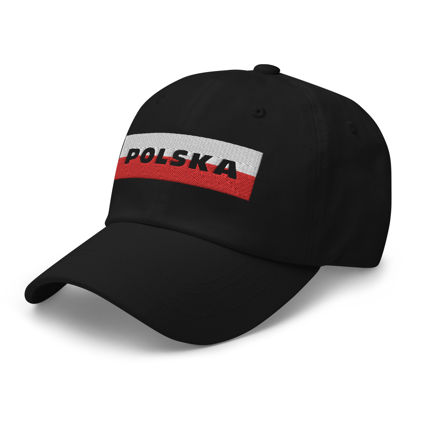 Embroidery Polska Dad Hat with Poland Flag