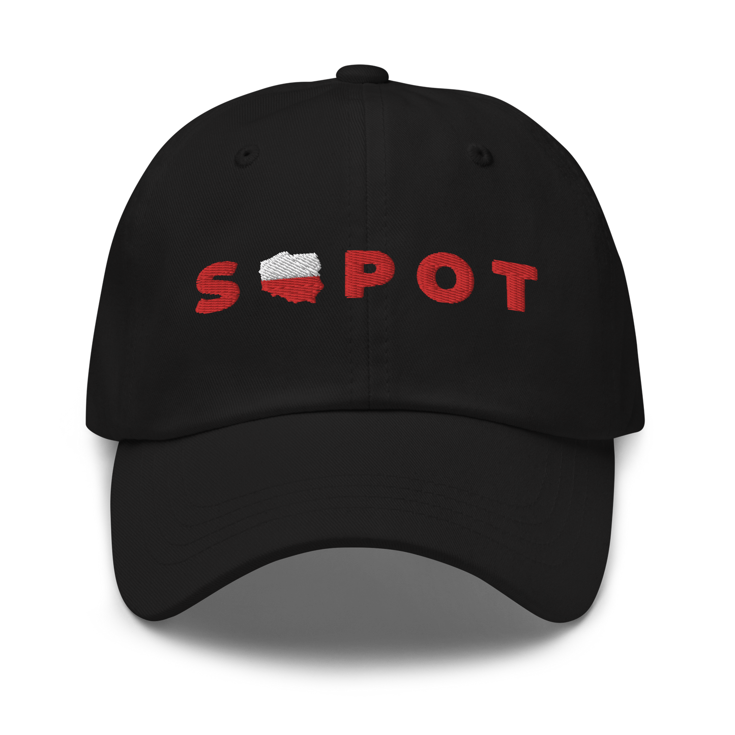 Embroidery Sopot Poland Dad Hat