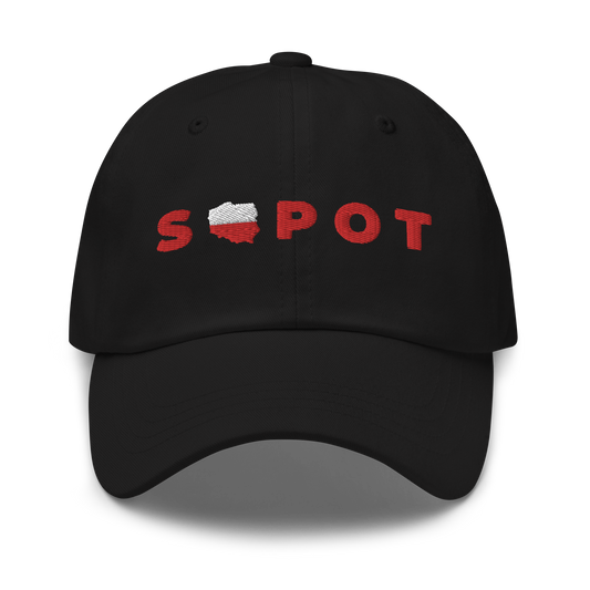 Embroidery Sopot Poland Dad Hat