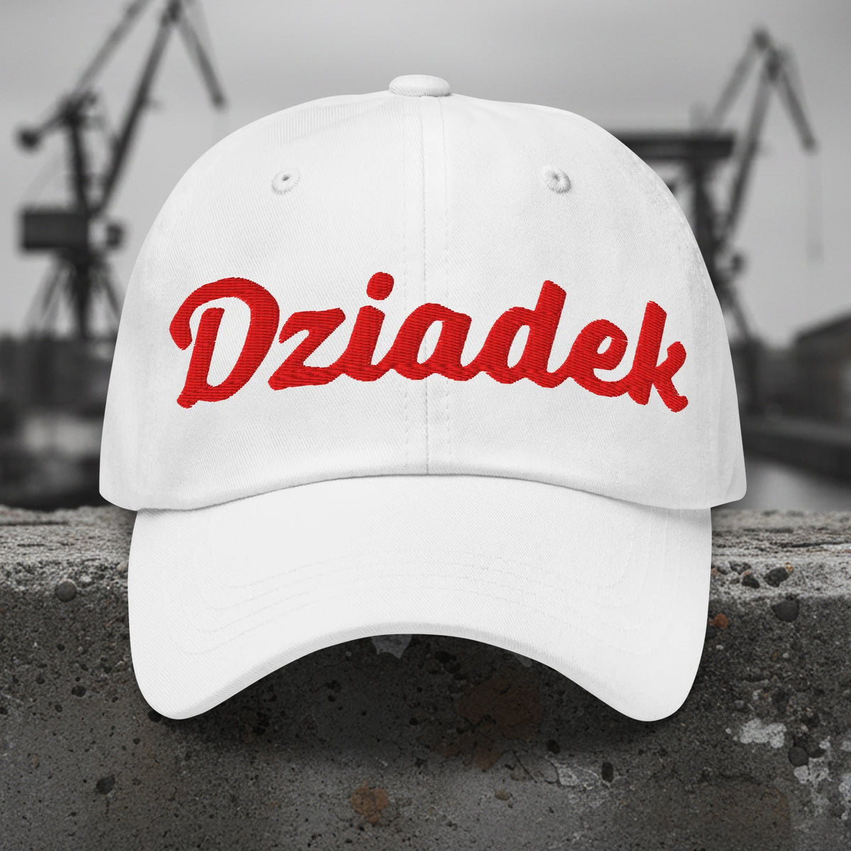 Polish Dziadek Hat – Człowiek Legenda Embroidered Cap