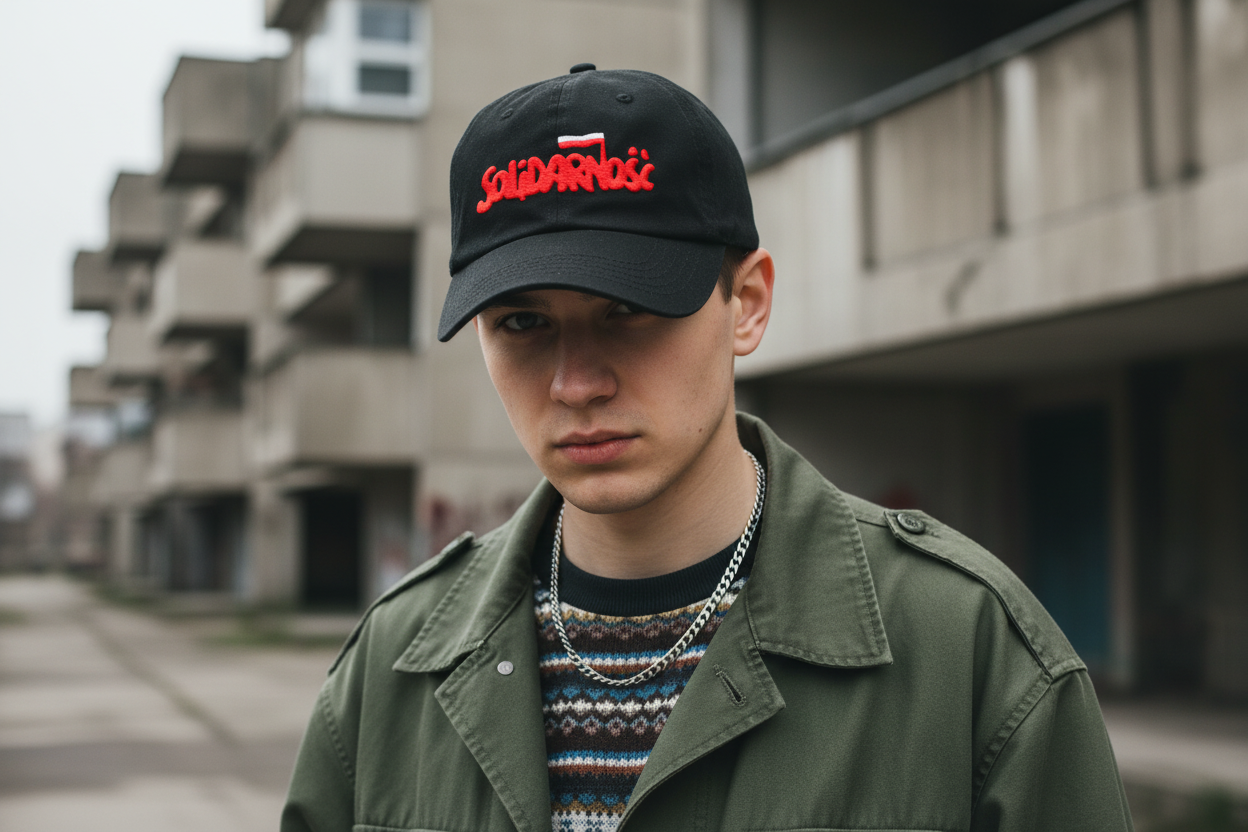 Lifestyle image 1 - Solidarność dad hat