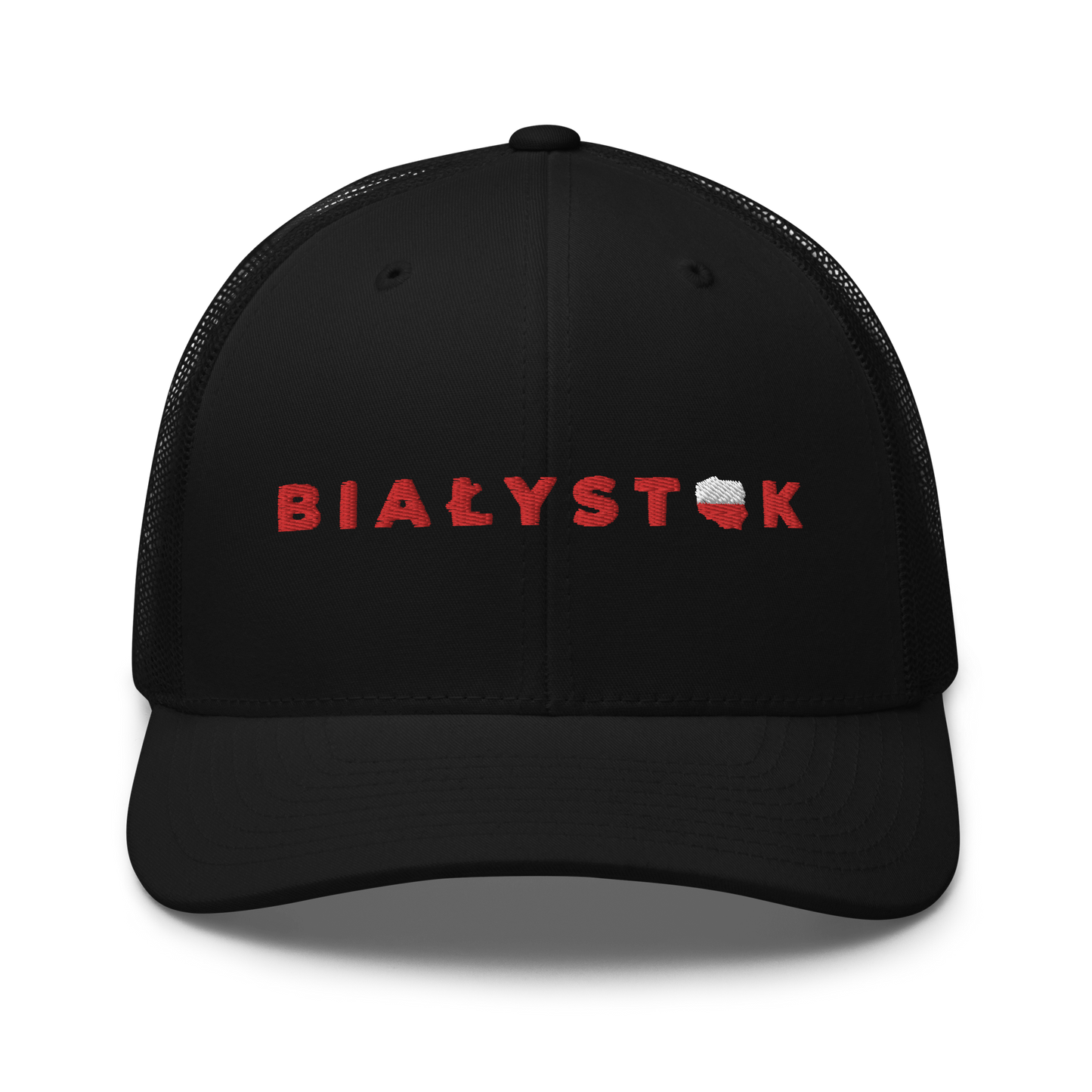 Embroidery Białystok Poland Trucker Hat