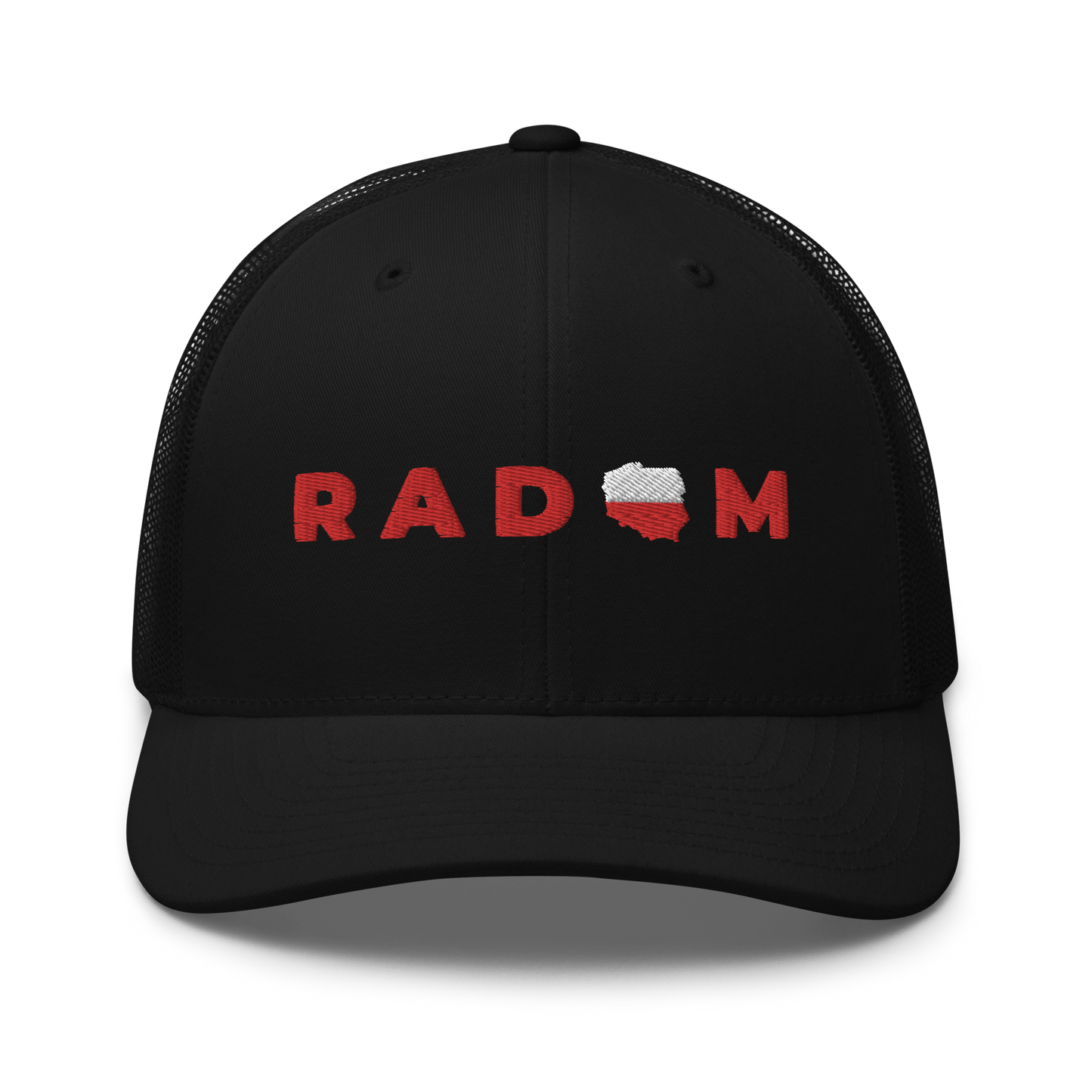 Embroidery Radom Poland Trucker Hat