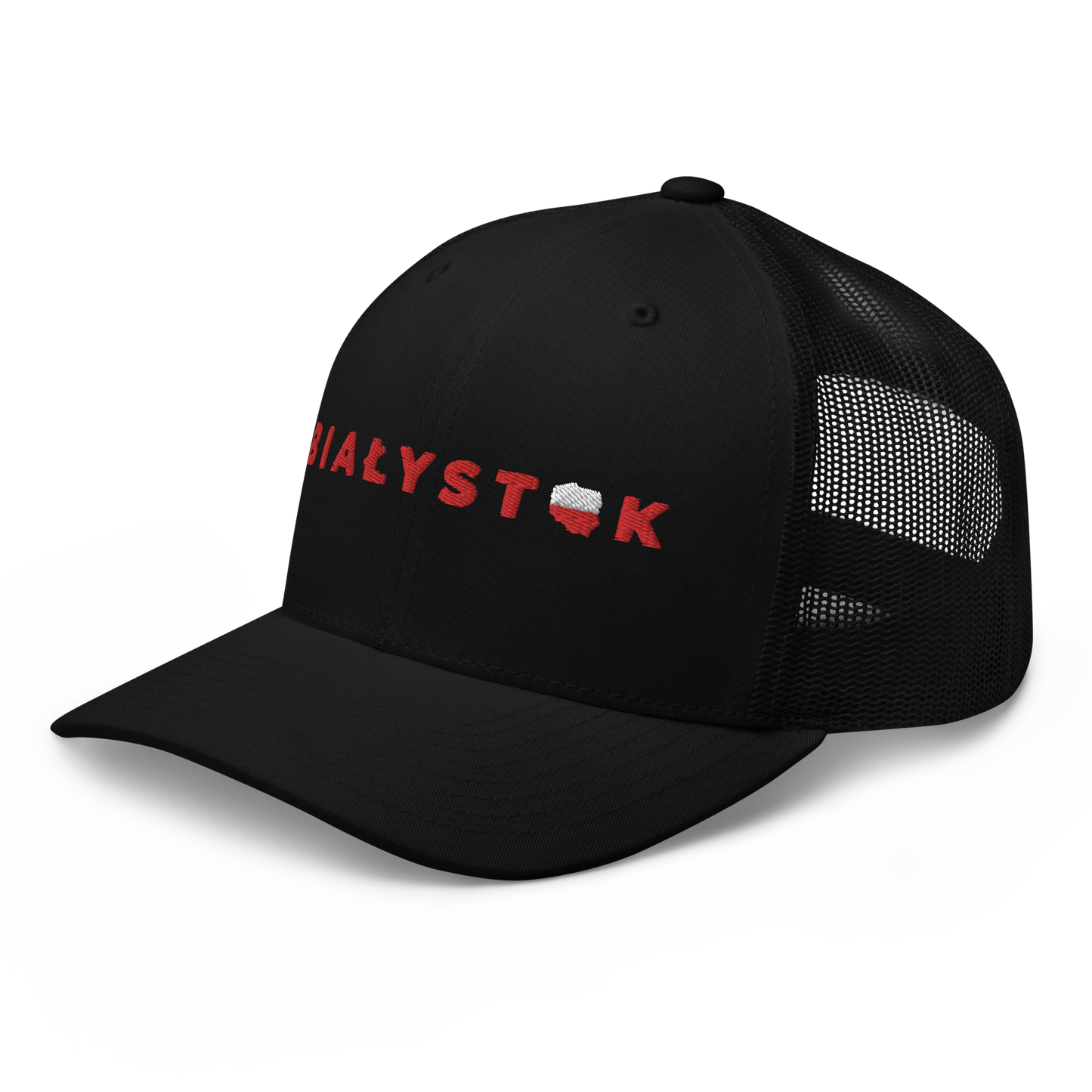 Embroidery Białystok Poland Trucker Hat