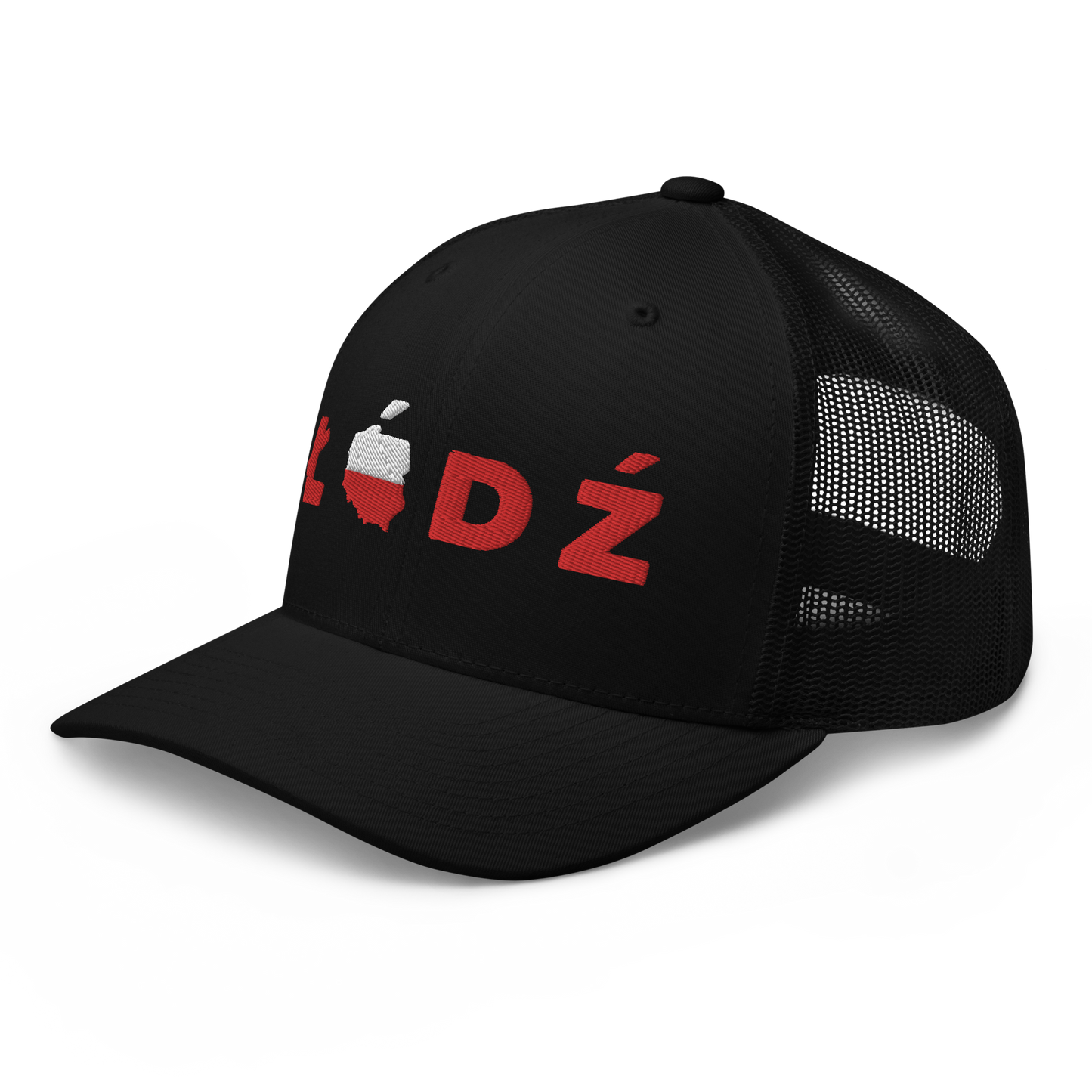 Embroidery Łódź Poland Trucker Hat