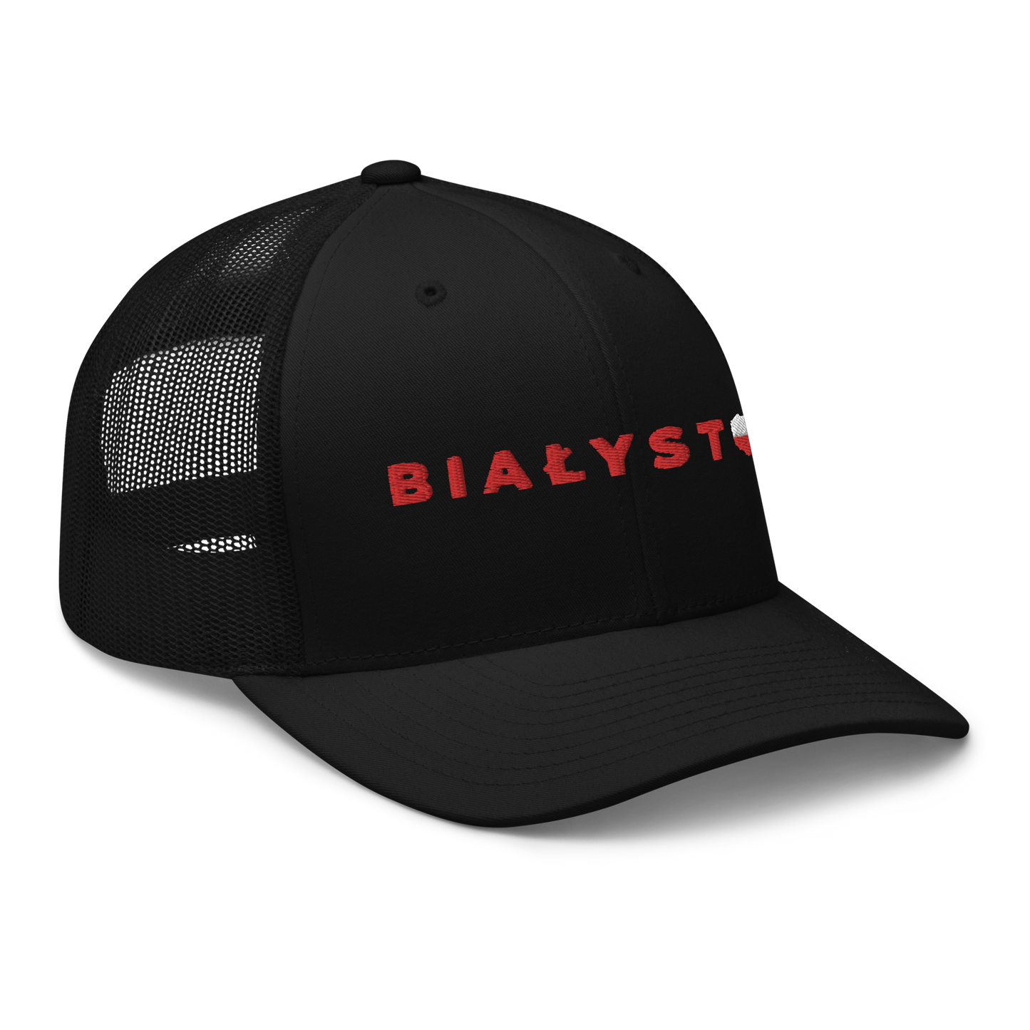 Embroidery Białystok Poland Trucker Hat