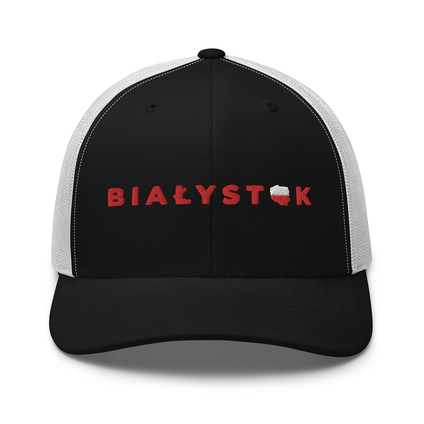 Embroidery Białystok Poland Trucker Hat