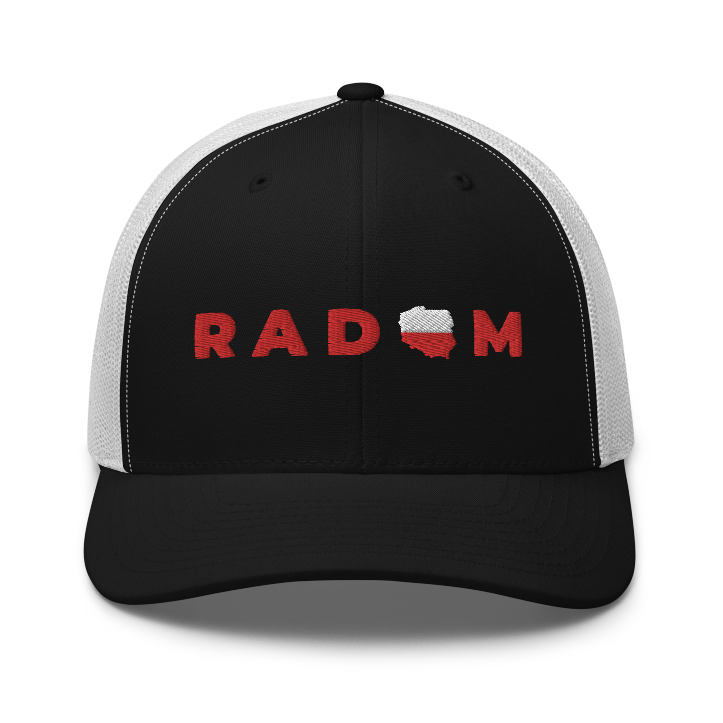 Embroidery Radom Poland Trucker Hat