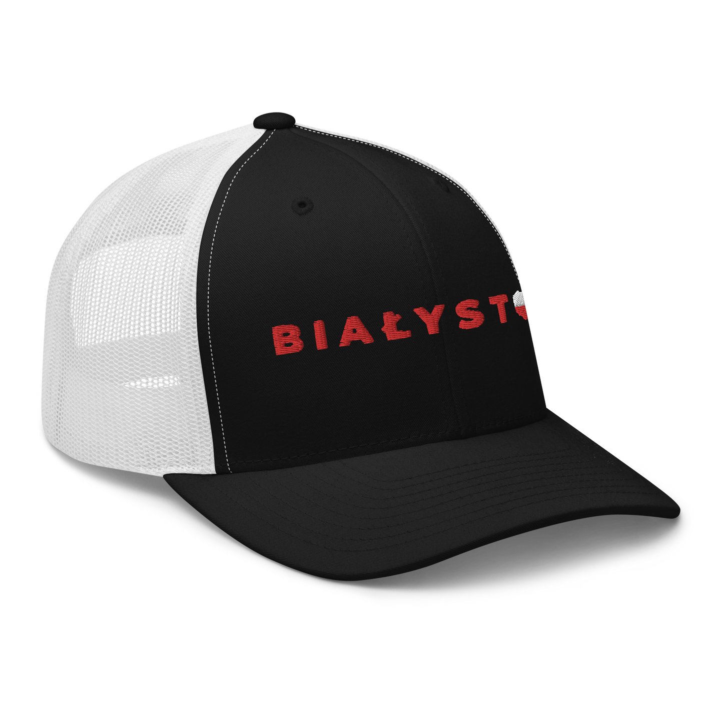 Embroidery Białystok Poland Trucker Hat